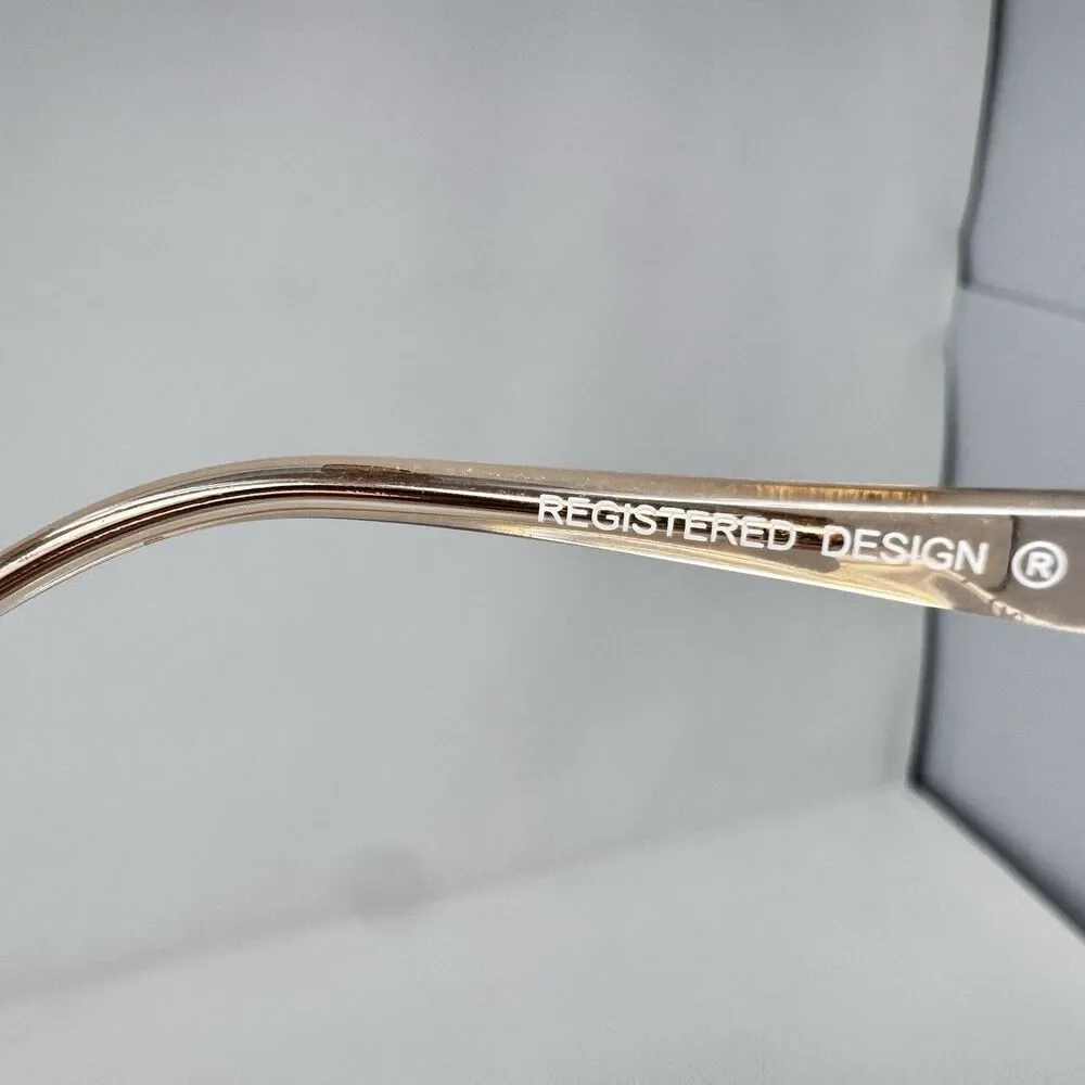 Morel Koali 20110K 52-18-140 Eyeglass Frames Rose Gold Pink France